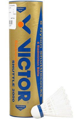 Victor NYLON SHUTTLE 2000 GOLD, loptica za badminton, plava