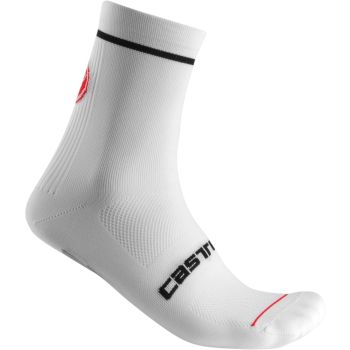 Castelli ENTRATA 13, muške čarape za biciklizam, bijela