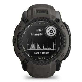 Garmin INSTINCT 2X SOLAR, sat sportski, siva