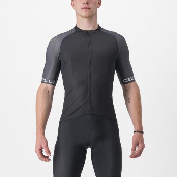 Castelli ENTRATA VI, muška majica za biciklizam, crna
