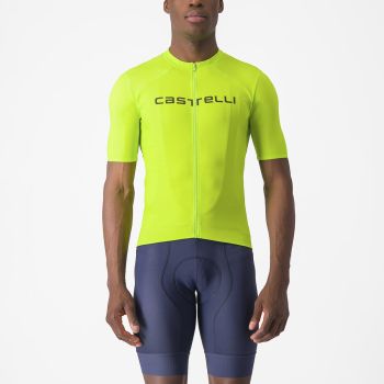 Castelli PROLOGO LITE, muška majica za biciklizam, žuta