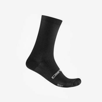 Castelli ESPRESSO 18, muške čarape za biciklizam, crna