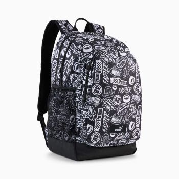 Puma ACADEMY AOP BACKPACK, ruksak, crna