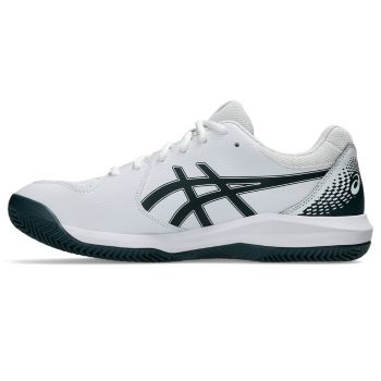 Asics GEL-DEDICATE 8 CLAY, muške tenisice za tenis, bijela