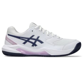 Asics GEL-DEDICATE 8 CLAY, ženske tenisice za tenis, bijela