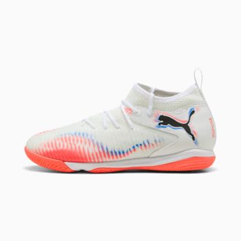 Puma FUTURE 8 MATCH IT + MID JR, dječje tenisice za nogomet, bijela