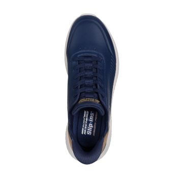 Skechers BOBS SPORT SQUAD CHAOS - HEEL PREFERRED, muške tenisice za slobodno vrijeme, plava