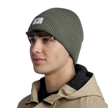 Buff KNITTED BEANIE, kapa, zelena