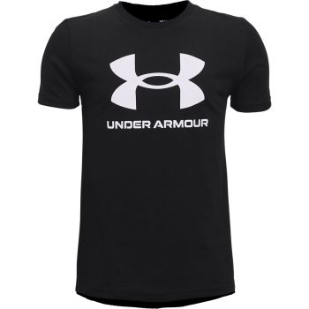 Under Armour B SPORTSTYLE LOGO SS, dječja majica, crna
