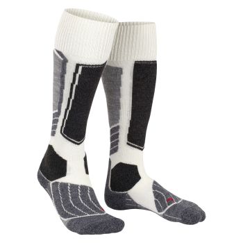 Falke SK1 W, ženske skijaške čarape, bijela
