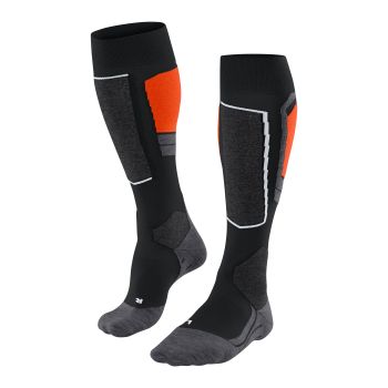 Falke SK4 W, ženske skijaške čarape, crna
