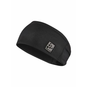 Craft ADV MICROFLEECE SHAPED HEADBAND, muška traka, crna