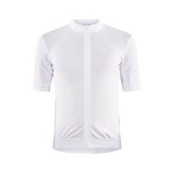 Craft CORE ESSENCE JERSEY REGULAR FIT M, muška majica za biciklizam, bijela