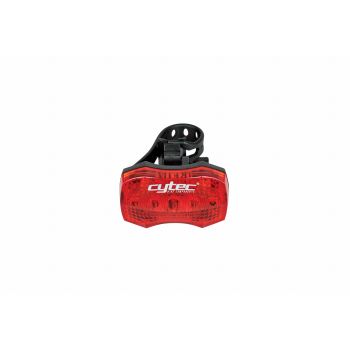Cytec LED REAR 5 LED + REFLECTOR, svjetlo za bicikl, crvena