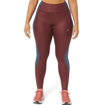 Asics NAGINO RUN 7/8 TIGHT, ženske tajice za trčanje, crvena