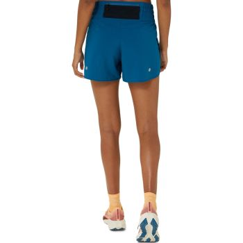 Asics NAGINO 4IN RUN SHORT, ženske hlače za trčanje, plava