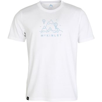 McKinley MORRISS, muška majica za planinarenje, bijela