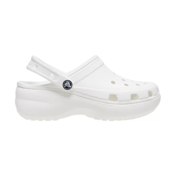 Crocs CLASSIC PLATFORM CLOG W, ženske natikače, bijela
