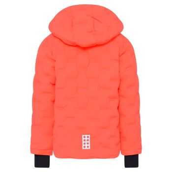 Lego kidswear LWJIPE 706, dječja skijaška jakna, crvena