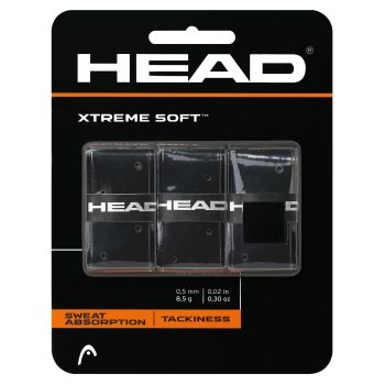 Head XTREMESOFT, grip tenis, crna