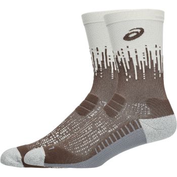 Asics PERFORMANCE RUN SOCK CREW, muške čarape za trčanje, siva