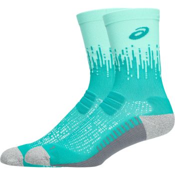 Asics PERFORMANCE RUN SOCK CREW, muške čarape za trčanje, zelena