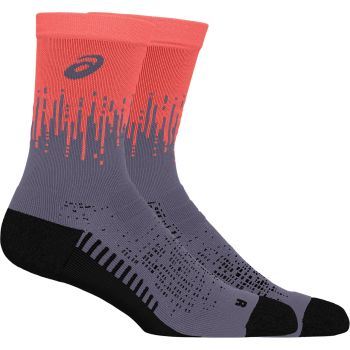 Asics PERFORMANCE RUN SOCK CREW, muške čarape za trčanje, siva