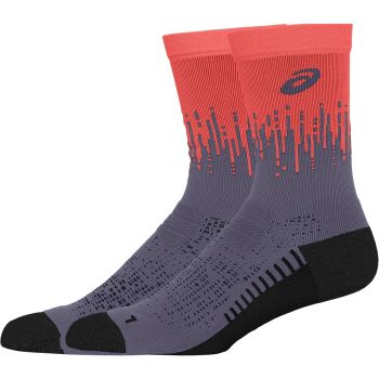 Asics PERFORMANCE RUN SOCK CREW, muške čarape za trčanje, siva