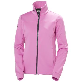Helly Hansen W CREW FLEECE JACKET, ženska jakna, roza