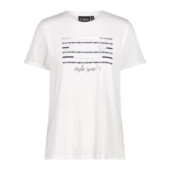 CMP WOMAN T-SHIRT, ženska majica, bijela