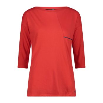 CMP WOMAN T-SHIRT, ženska majica, crvena