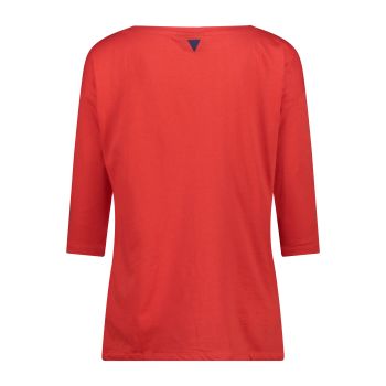 CMP WOMAN T-SHIRT, ženska majica, crvena