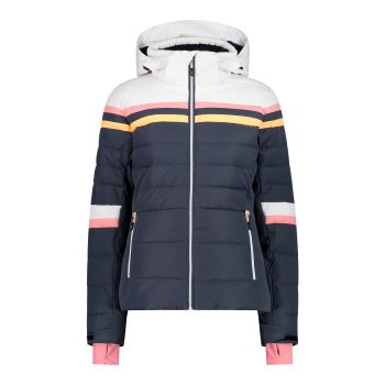 CMP WOMAN JACKET FIX HOOD, ženska skijaška jakna, plava