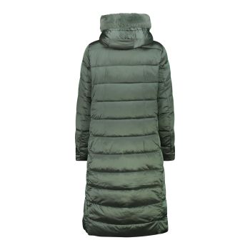 CMP WOMAN COAT FIX HOOD, kaput ženski, zelena