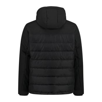 CMP MAN JACKET ZIP HOOD, muška jakna, crna