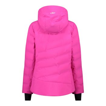 CMP WOMAN JACKET ZIP HOOD, ženska skijaška jakna, roza