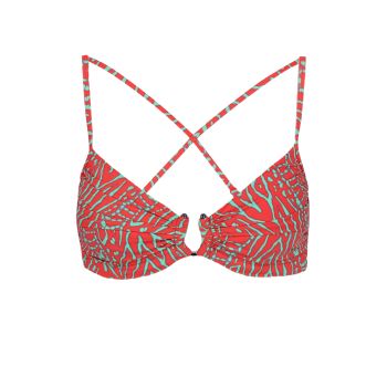 Barts ANANGU CROSS BACK, ženski kupaći bikini, crvena