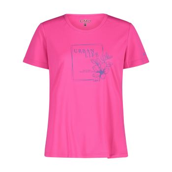 CMP WOMAN T-SHIRT, ženska majica za planinarenje, roza
