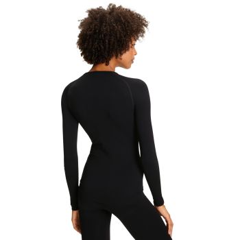 Falke W LONGSLEEVED SHIRT TIGHT FIT, ženska podmajica, crna