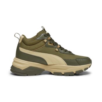 Puma CASSIA VIA MID, ženske tenisice za slobodno vrijeme, zelena