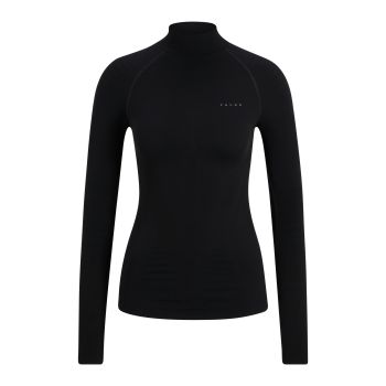 Falke W LONGSLEEVED SHIRT TURTLENECK TIGHT FIT, ženska podmajica, crna