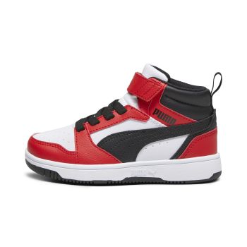 Puma REBOUND V6 MID AC+ PS, dječje tenisice za slobodno vrijeme, bijela