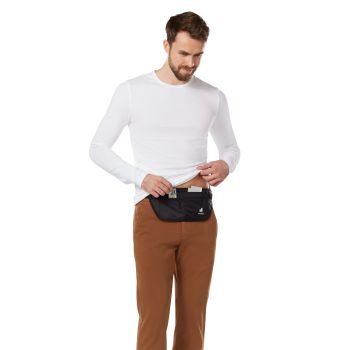 Deuter SECURITY MONEY BELT II, torbica oko struka, crna