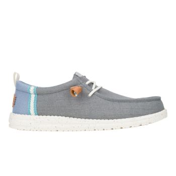 Heydude WALLY SUMMER LINEN, muške tenisice za slobodno vrijeme, siva