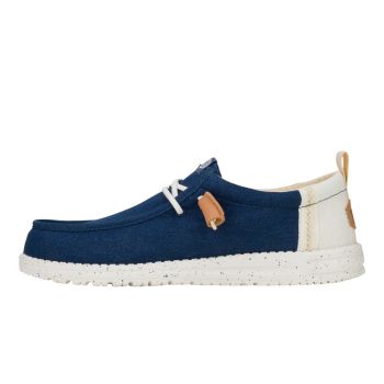 Heydude WALLY SUMMER LINEN, muške tenisice za slobodno vrijeme, plava