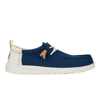 Heydude WALLY SUMMER LINEN, muške tenisice za slobodno vrijeme, plava