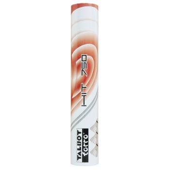 Talbot Torro HIT 750 12/1, loptica za badminton, bijela