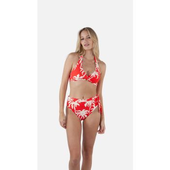Barts NORRI CROSS HALTER, ženski kupaći bikini, crvena