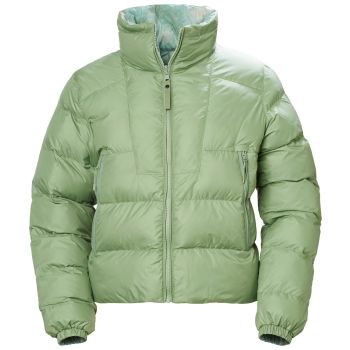 Helly Hansen W REVERSIBLE PUFFER JACKET, jakna, zelena
