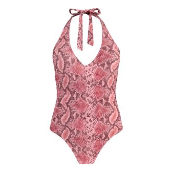 Barts KEONA HALTER ONE PIECE, ženski kupaći kostim jednodjelni, roza
